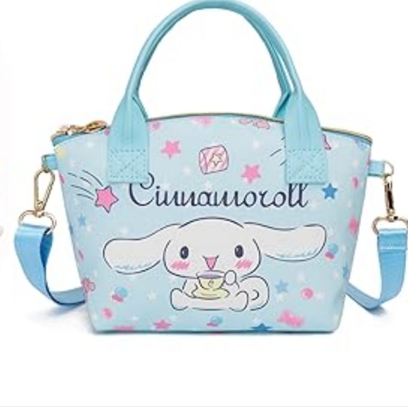 Cute Anime Mini Kawaii Hello Kitty & Friends Cinnamonroll Handbag Crossbody Bag - Picture 2 of 6